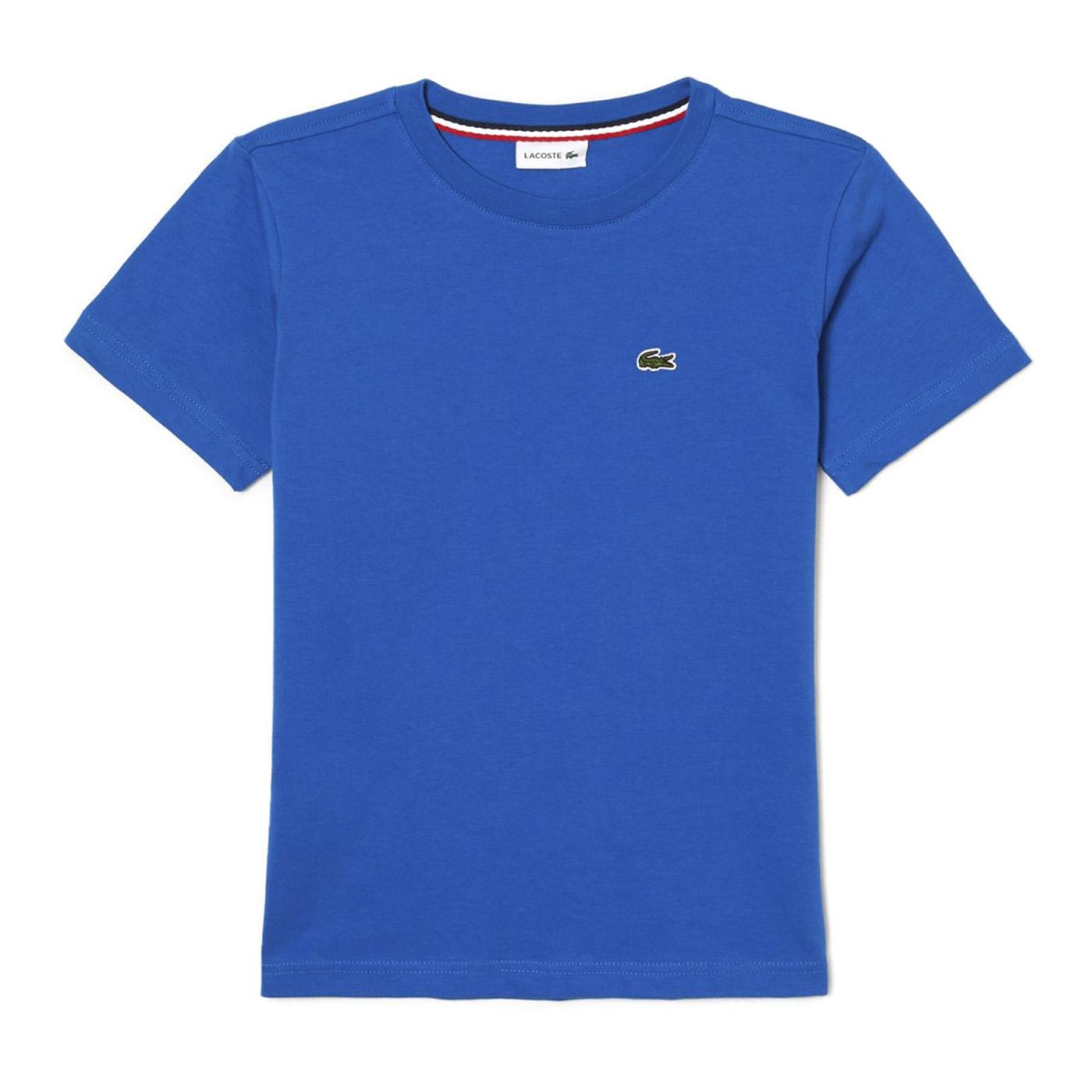 T-Shirt KXB - Maglietta Girocollo Bambino Blu TJ1442-KXB  LACOSTE 