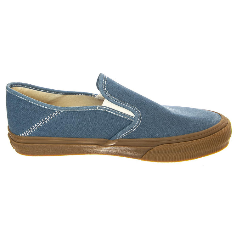 UA Slip-On VR3 SF Salt Wash Captains Blue - Scarpe Slip-On Profilo Basso Uomo Blu VN0A4BX8ZR81  VANS 