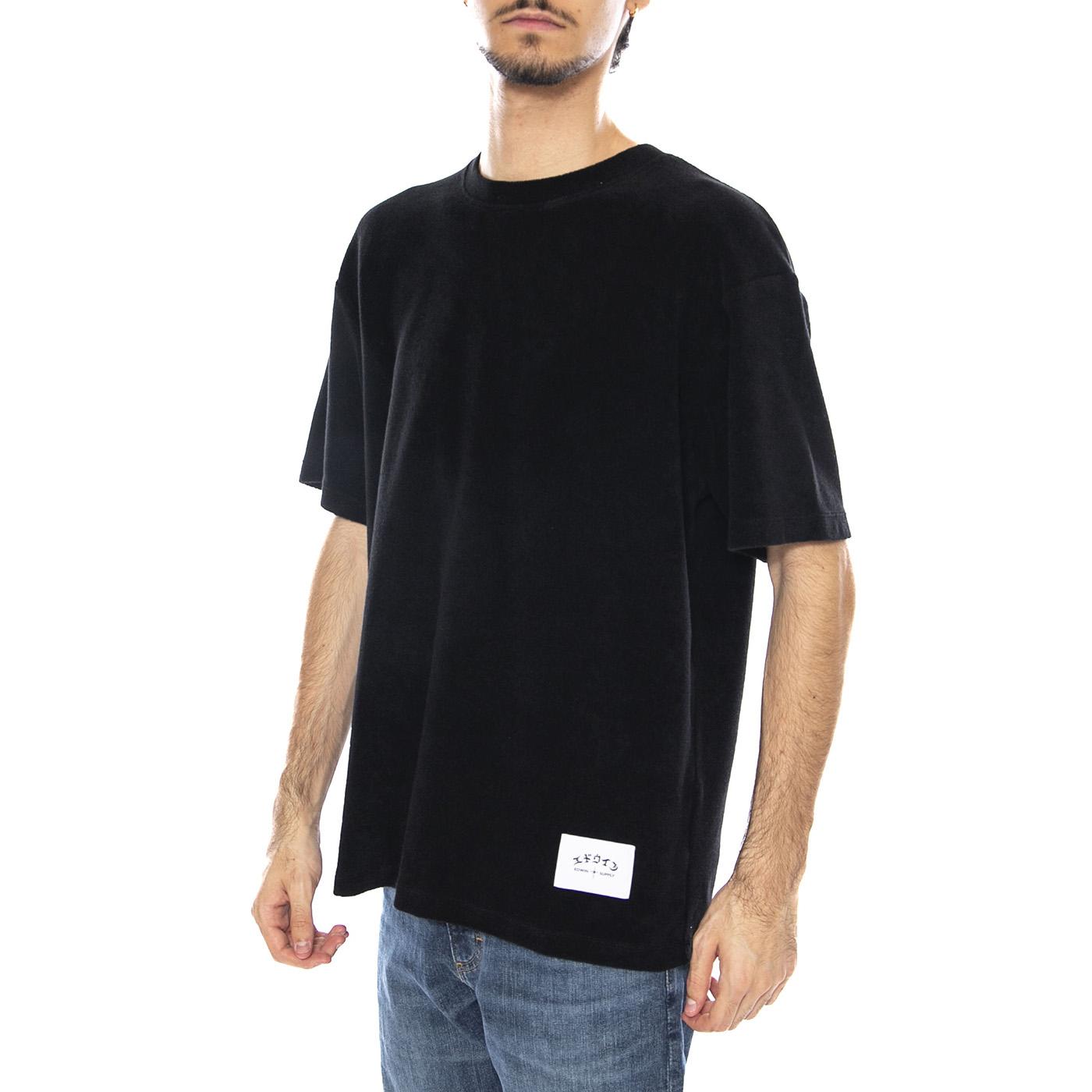 Paloma TS Black - Maglietta Girocollo Uomo Nera I035050.89.67. 89.67 EDWIN 