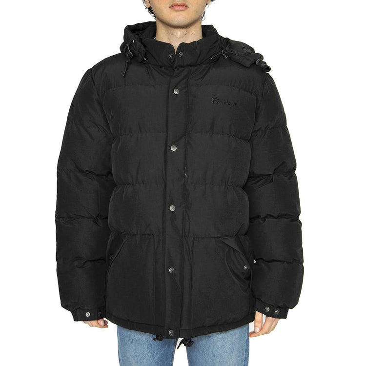 Contrast Puffer Jacket Black - Giacca Uomo Nera PFD0273-023  PENFIELD 