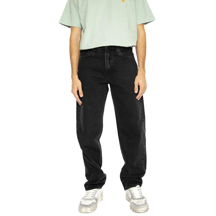 568 Loose Straight Welcome To The Rodeo - Pantaloni Denim Jeans Uomo Neri 29037-0066  LEVIS 