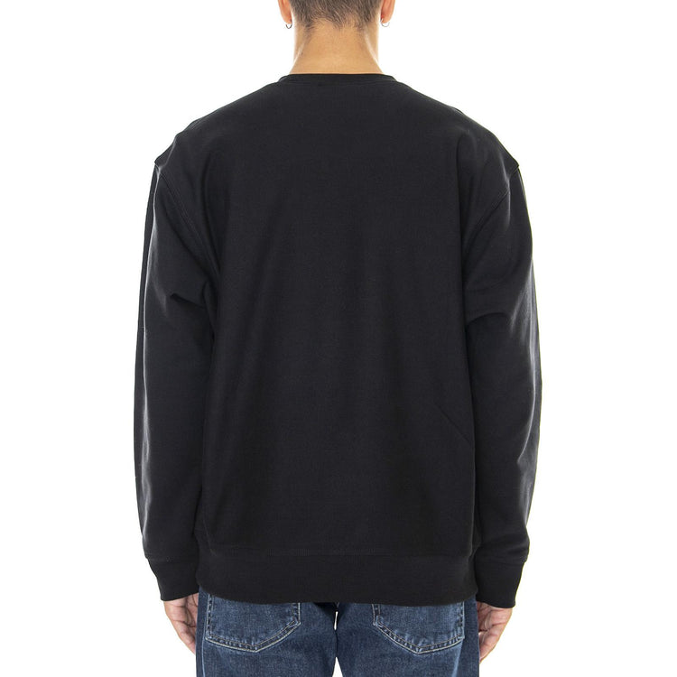 American Script - Felpa Girocollo Uomo Nera I025475.89.XX.03 . CARHARTT WIP 