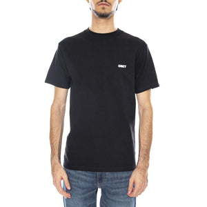 Obey Target Icon Tee Black - Maglietta Girocollo Uomo Nera 165264065 BLK OBEY 