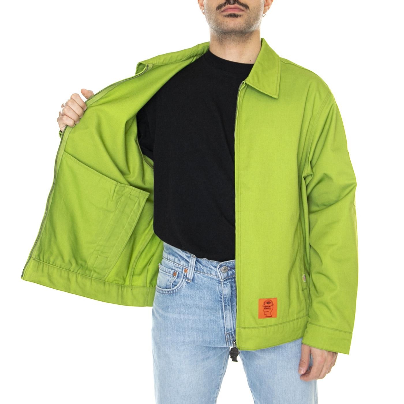 Bd x Dickies Eisenhower Peridot - Giacca Estiva Uomo Verde DK0A4YCUC251  DICKIES 