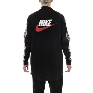 M NSW TAPED TRACK JKT POLY BLACK/GYM RED/SAIL AJ2681-010  NIKE 