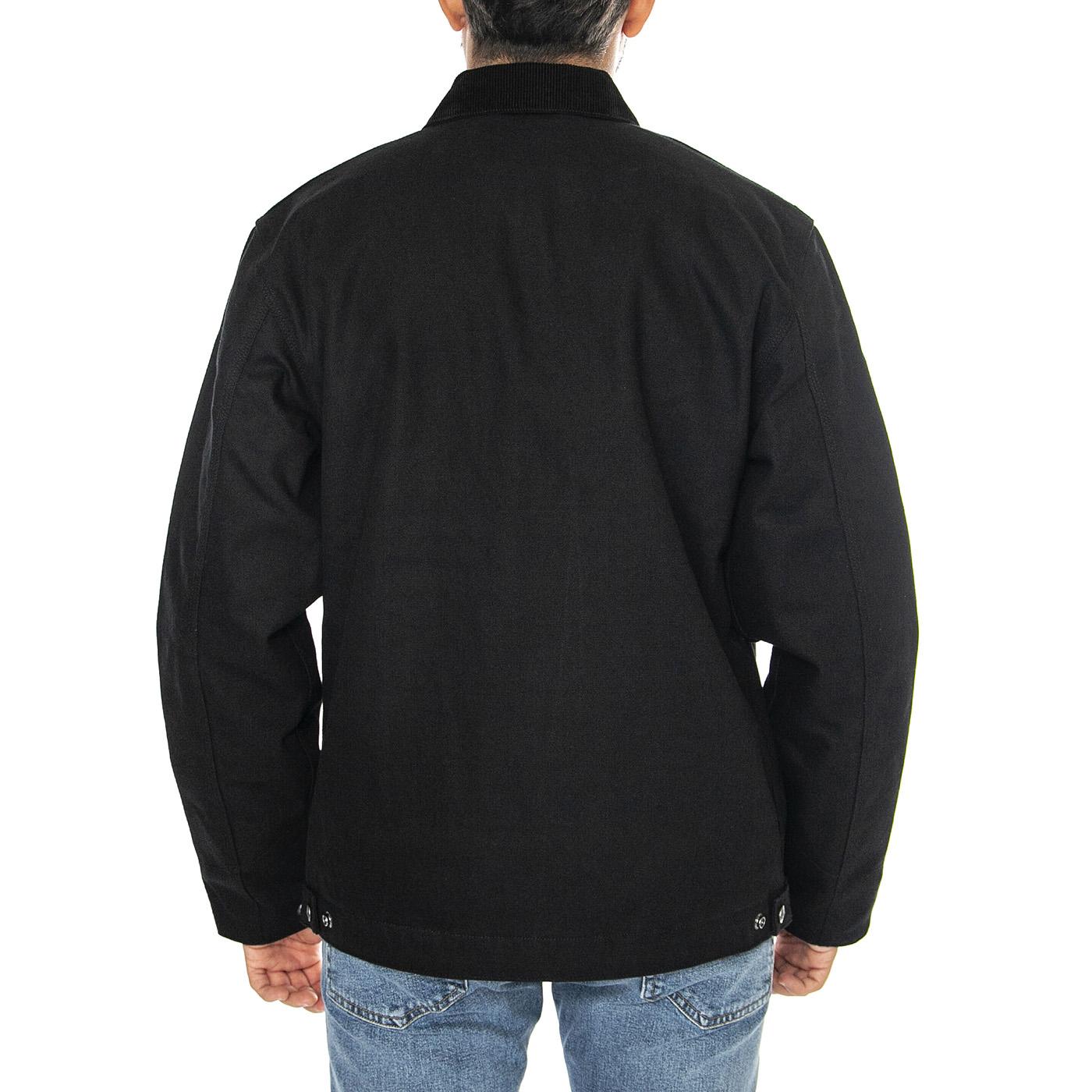 Detroit Jacket Black / Black /rigid - Giacca Uomo Nera I015264.00E01  CARHARTT WIP 