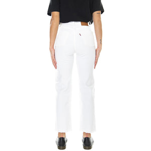 Womens Ribcage Straight Ankle - Denim Jeans Donna Bianchi 72693-0076  LEVIS 