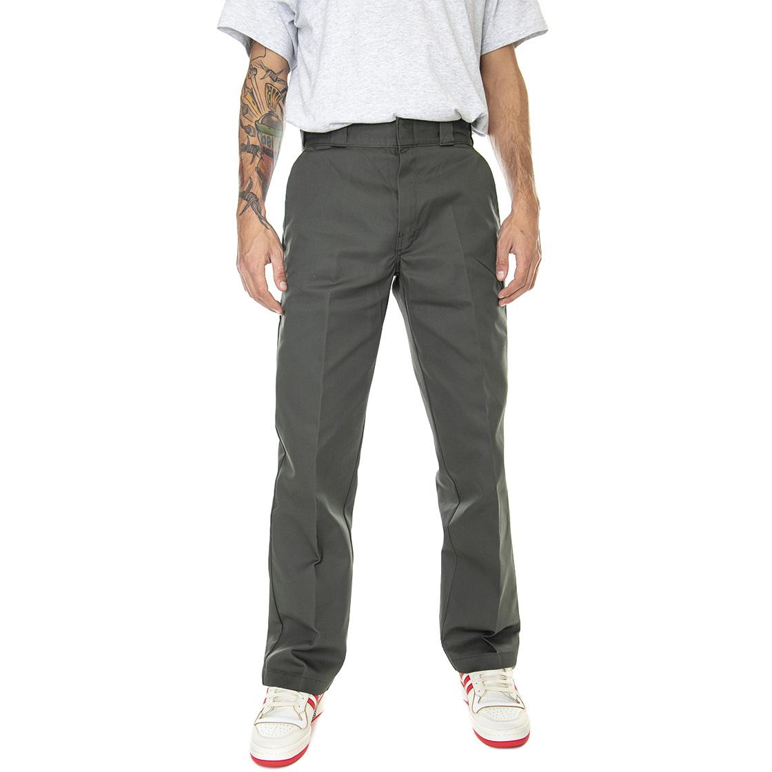 874 Work Pant Rec Olive Green - Pantaloni Chino Uomo Verdi DK0A4XK6OGX1  DICKIES 
