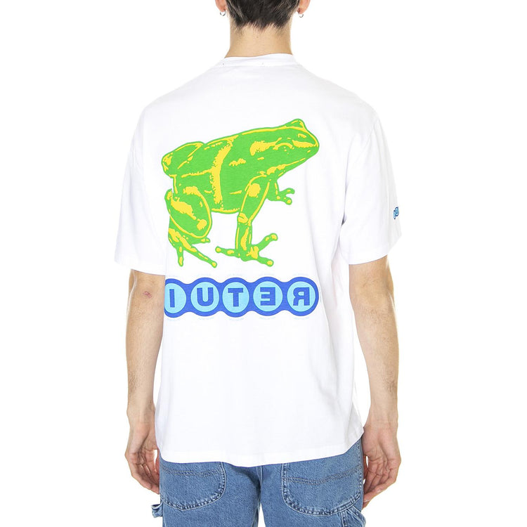 M' Poison Tee White - Maglietta Girocollo Uomo Bianca 23SITS32-WHITE  IUTER 