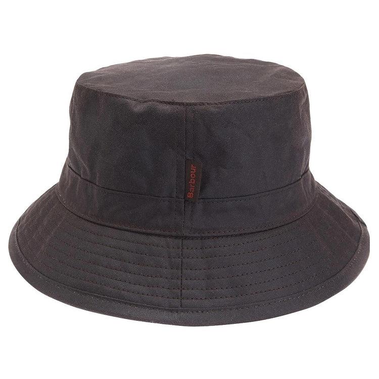 Wax Sport Hat Rustic - Cappellino da Pescatore Marrone FW22-MHA0001-RU52  BARBOUR 