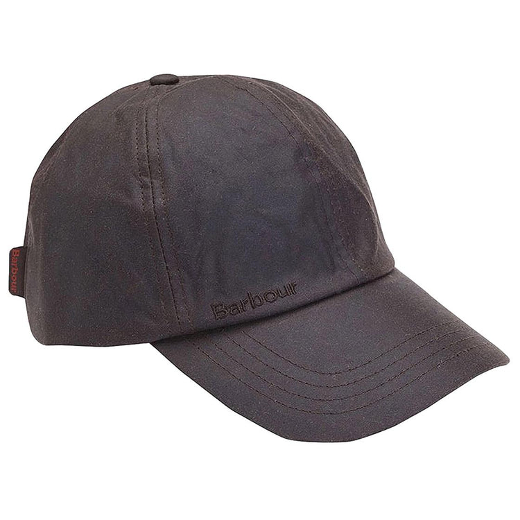Wax Sports Cap Rustic - Cappellino con Visiera Marrone FW22-MHA0005-RU52  BARBOUR 