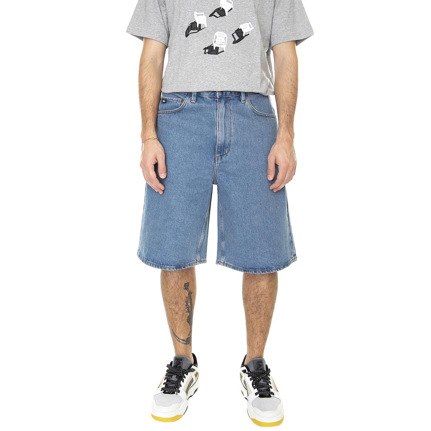 Covina 5-Pocket Baggy Denim Short Stone Wash - Bermuda Uomo Blu VN0007XE7W61  VANS 