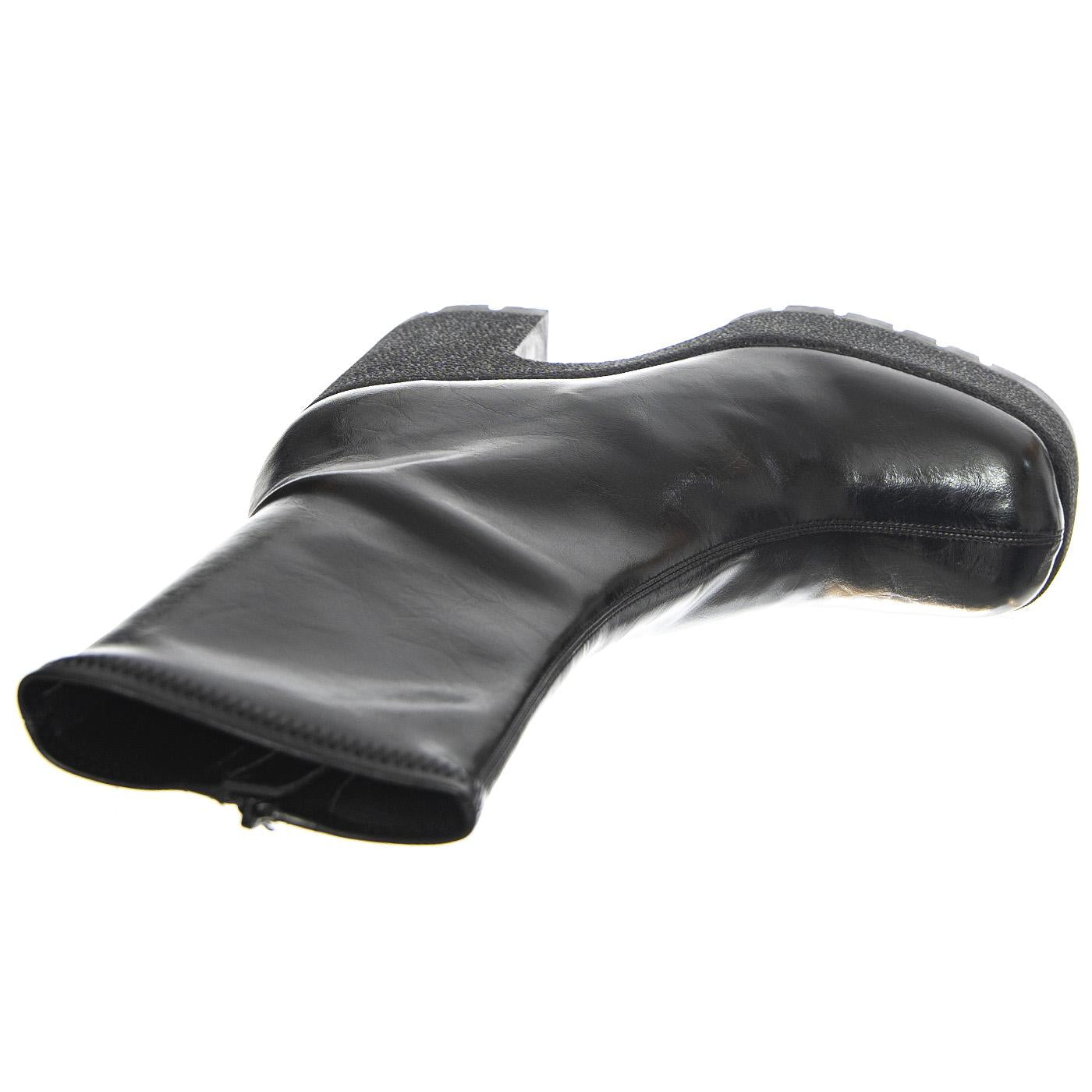 W' Refresh-L Black PU - Stivali Donna Neri JCSJCD-067-4-04-BLA  JEFFREY CAMPBELL 