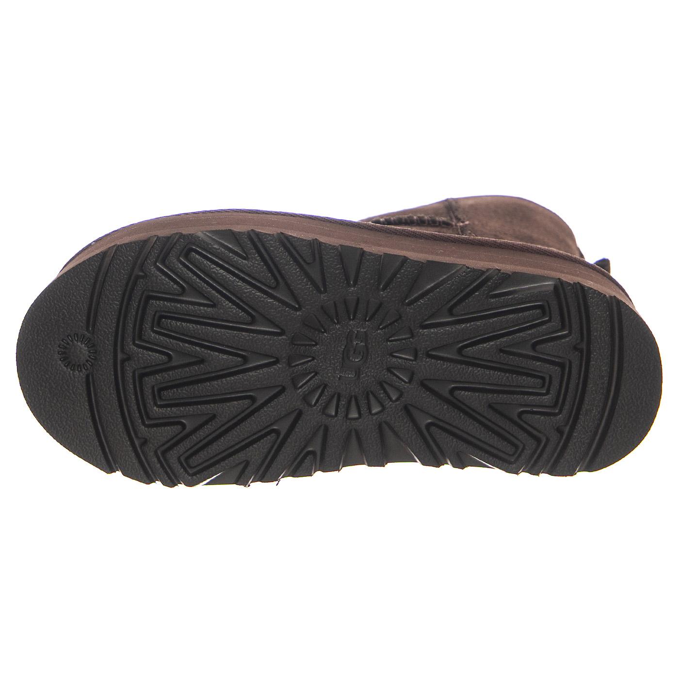 Mount Hope Fleece Brown - Stivaletti Bambini Marroni 1143700K-BCDR  UGG 