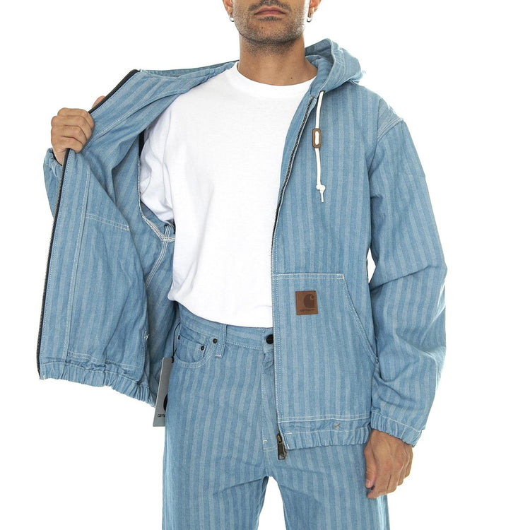 Menard Jacket Blue rinsed - Giacca Uomo Blu I033574.0102  CARHARTT WIP 