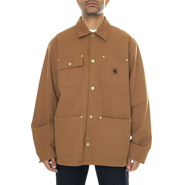 Suede Michigan Coat Hamilton Brown - Giacca Uomo Marrone I033717.HZXX  CARHARTT WIP 