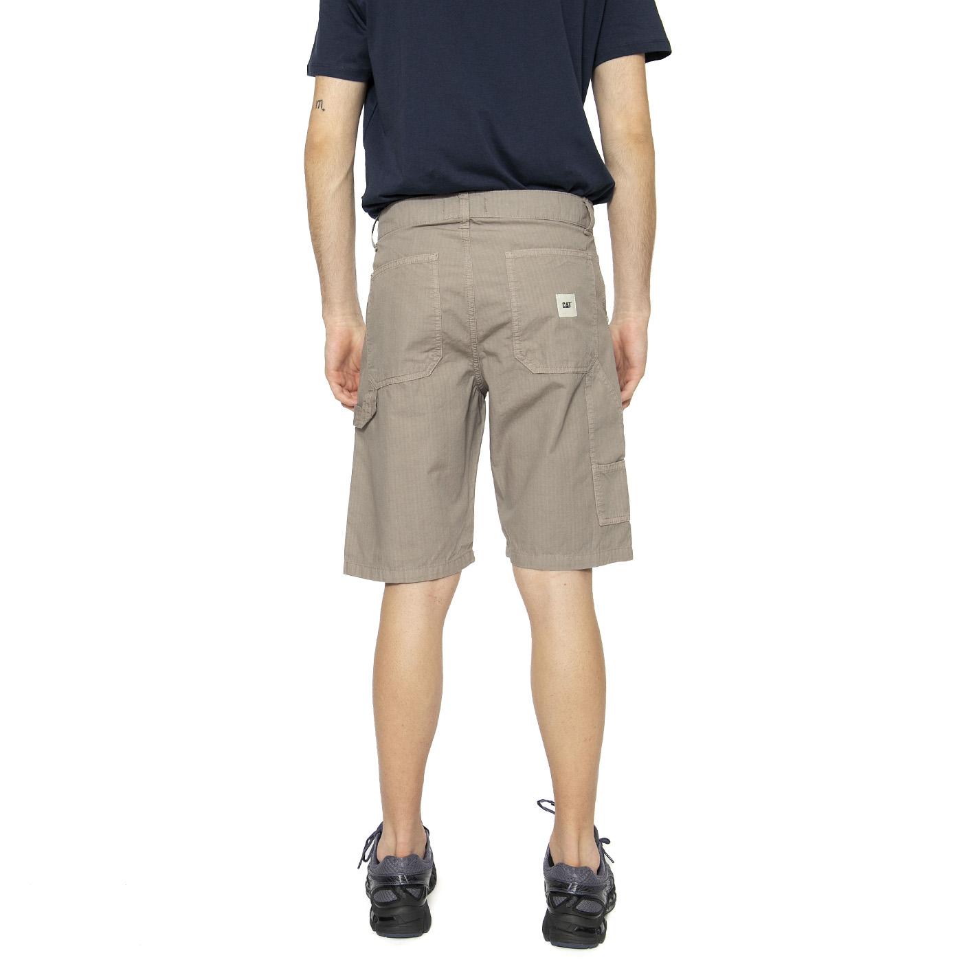 Ripstop Carpenter Short Grey - Bermuda Uomo Grigi 6080144-15-4503  CAT 