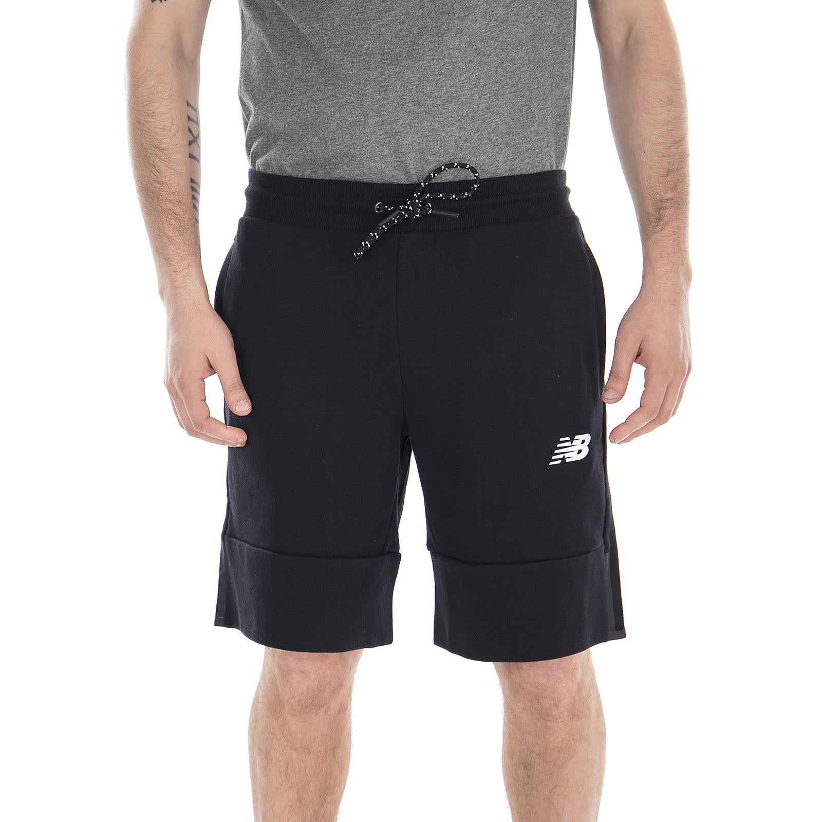 MS81529 NB ATHLETICS SHORT Black - Short NBMS81529BK  NEW BALANCE 