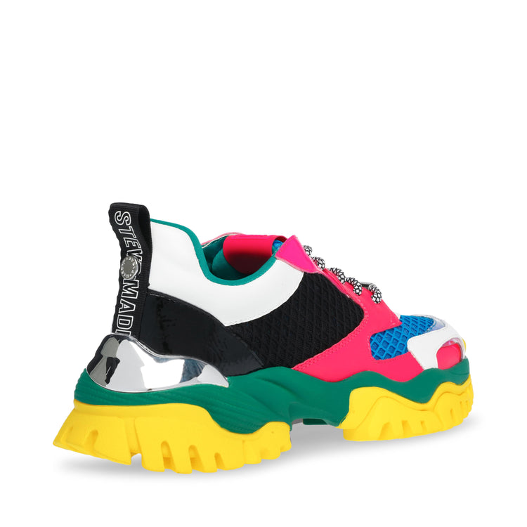 Trilling Fucsia / Yel - Scarpe Stringate Profilo Basso Donna Viola / Giallo SMPTHRILLING-FUC  STEVE MADDEN 