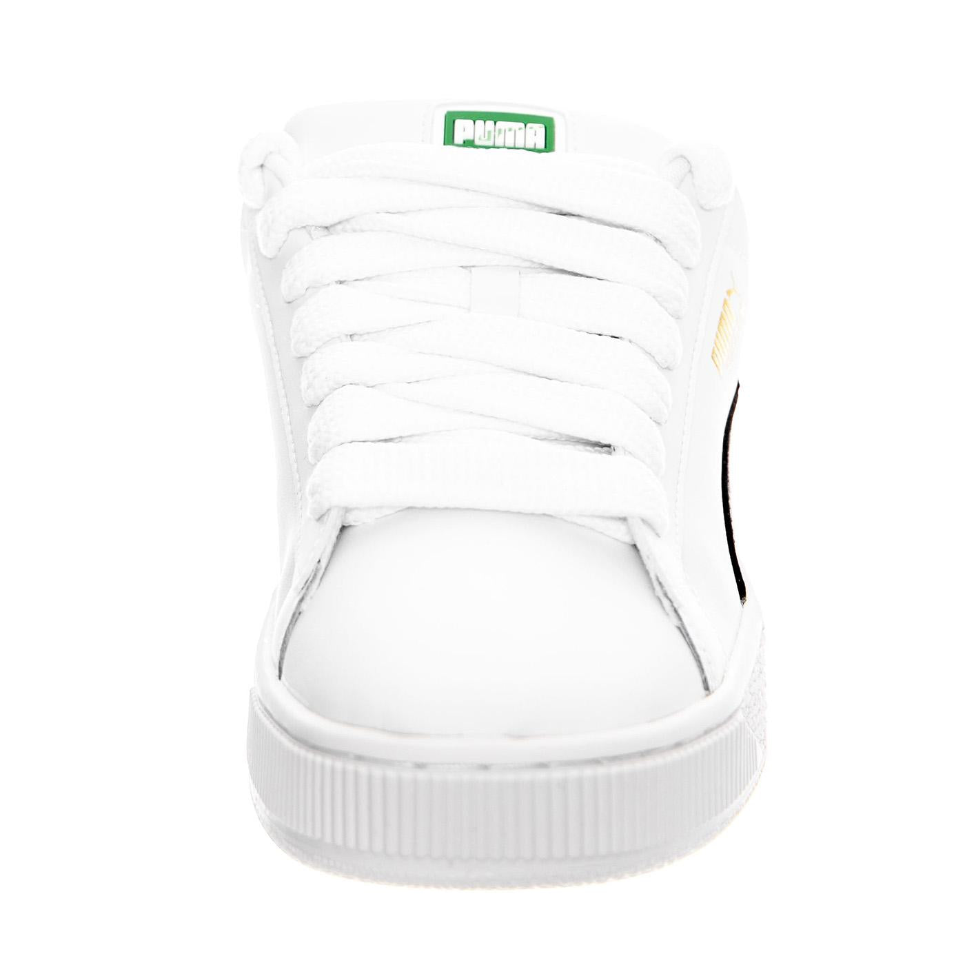 Suede XL Lth White - Scarpe Stringate Profilo Basso Uomo Bianche 397255-02  PUMA 