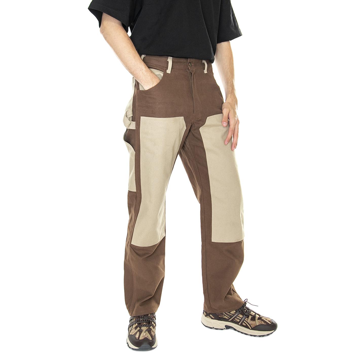 M' NYS Duck Utility Painter Pant Timber - Pantaloni Denim Jeans Uomo Marroni DK0A4Y4BTM01  DICKIES 