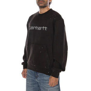 PAINTER SWEAT TOBACCO - Felpa Girocollo Uomo Marrone I036899 47EJ CARHARTT WIP 