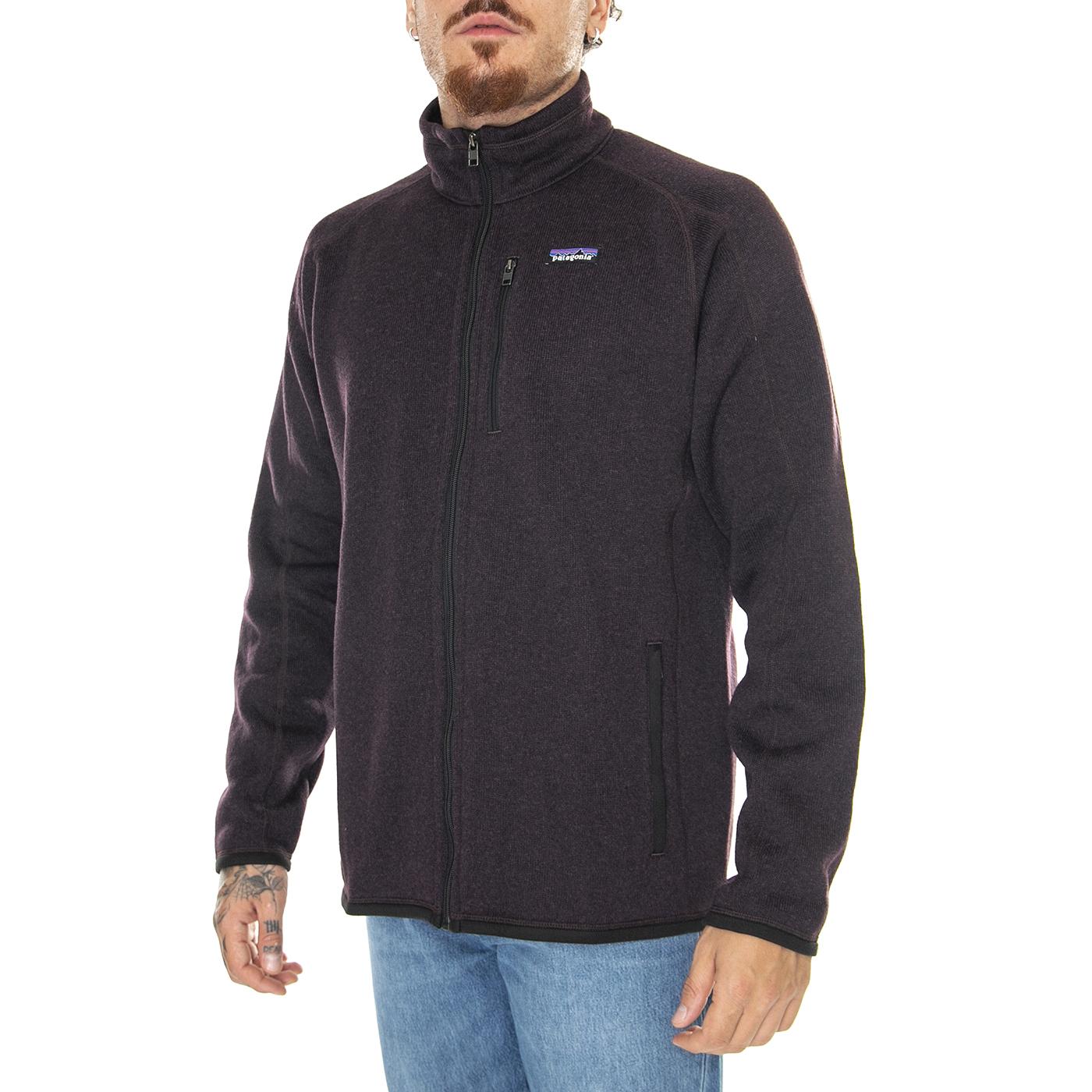 M's Better Sweater Jacket Black - Giacca Invernale Uomo Bordeaux 25528-OBPL  PATAGONIA 