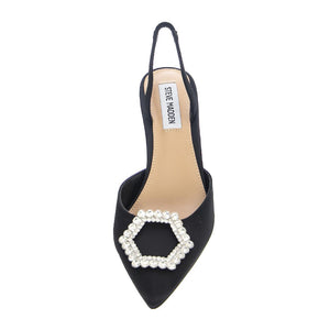 LUCENT BLACK SATIN - Sandali Donna Neri SMSLUCENT-BLK . STEVE MADDEN 