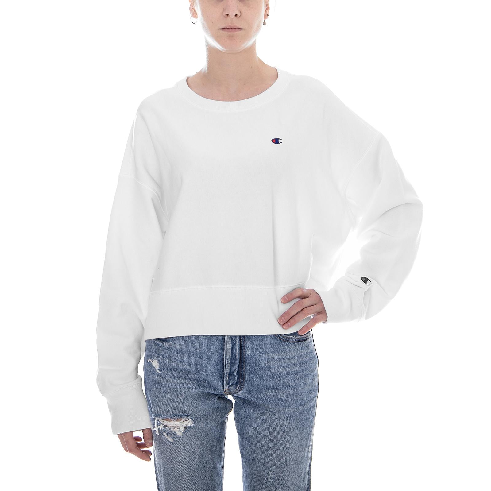 Crewneck Sweatshirt WHT 110659-WW001  CHAMPION 