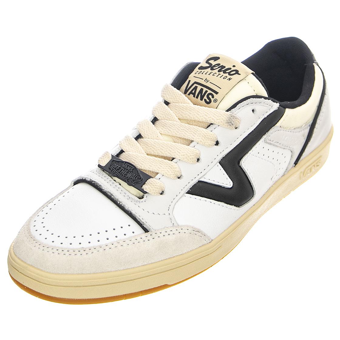 UA Lowland CC JMP SRIO Black / White - Scarpe Stringate Profilo Basso Uomo Bianche VN0A5KYF6BT1  VANS 