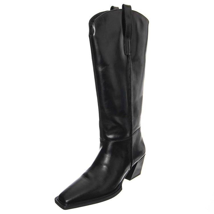 Alina Cow Leather Black - Stivali Donna Neri 5321-001-20  VAGABOND 