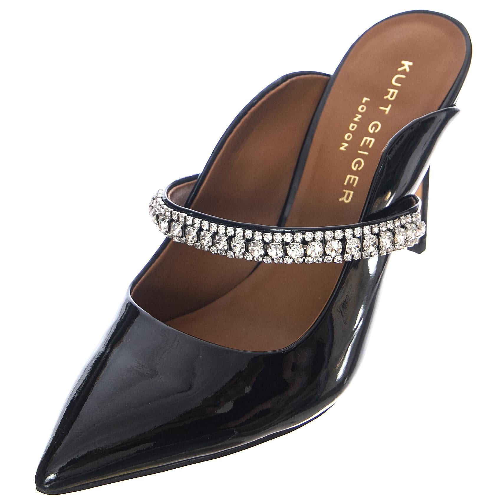 Womens Duke Sandals - Black - Sandali Donna Neri KGSDUKE-00  KURT GEIGER 