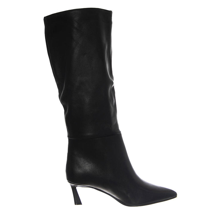 Lavan Black Leather - Stivaletti Donna Neri SMSLAVAN-BLK  STEVE MADDEN 
