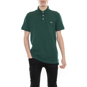 PLAIN PIQUE POLO EVERGREEN L62XRLEB  LEE 