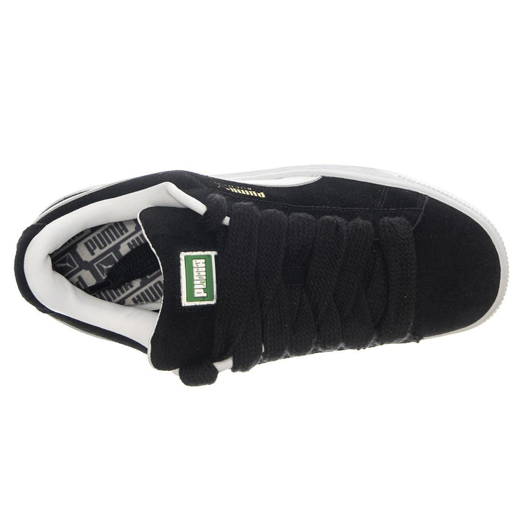 Suede XL Black Shoes - Scarpe Stringate Profilo Basso Uomo Nere 395205-02  PUMA 