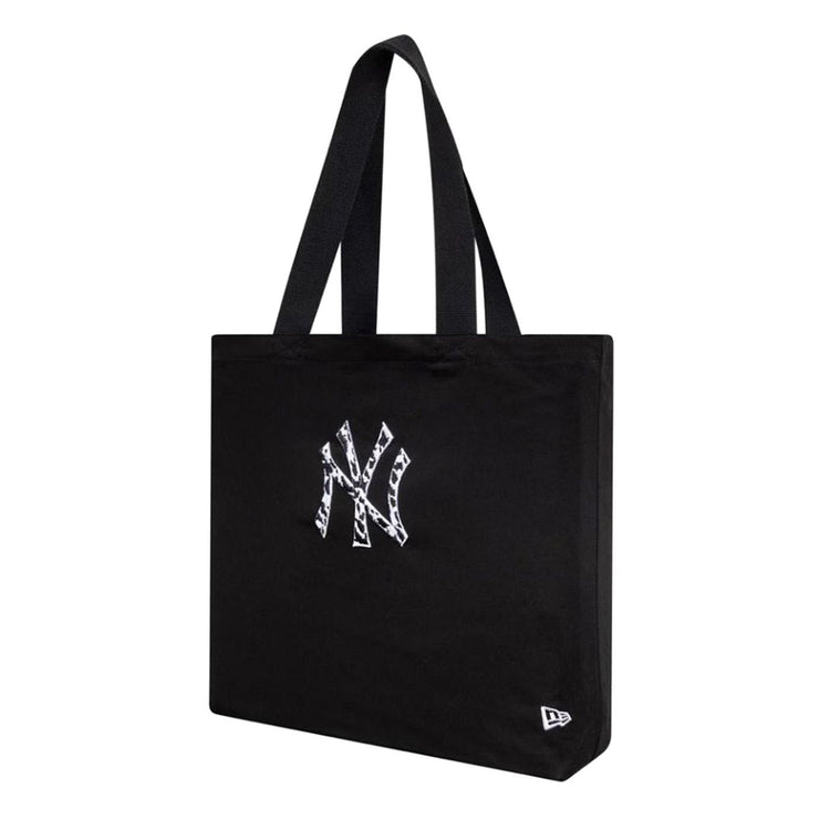 Animal Infill Canvas Tote New York Yankees - Borsa Tote Nera 60771267 BLKDOC NEW ERA 