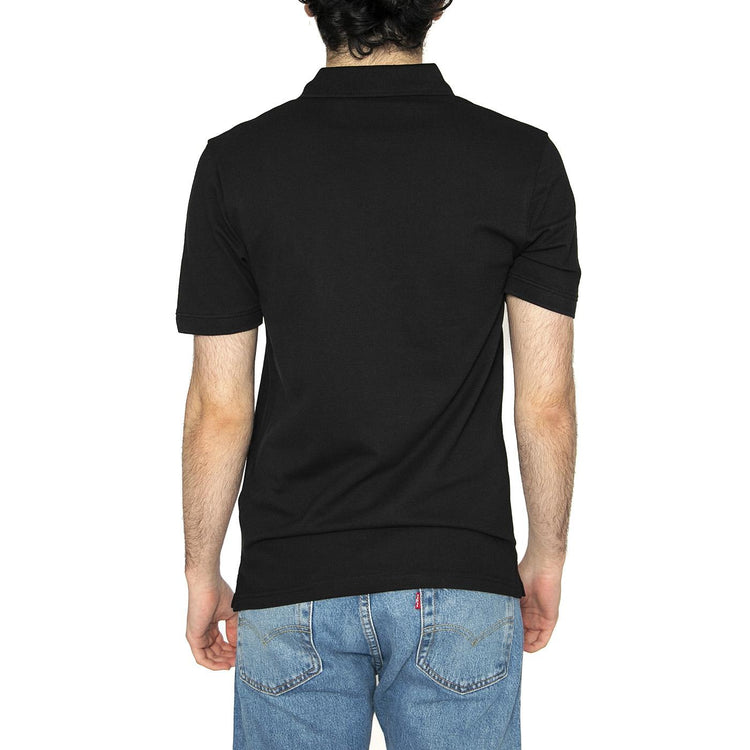 Tonal Eagle Polo Shirt Jet Black - Polo Uomo Nera SP400TON-Z865  LYLE & SCOTT 