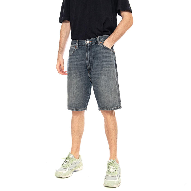 COWBOY SHORTS DUSK Dark Gray - Bermuda Denim Jeans Uomo Grigi 112378441 DGY WRANGLER 