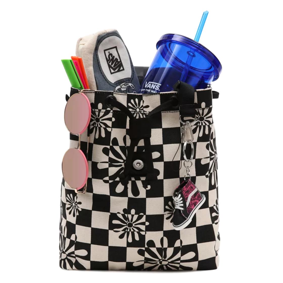 Divine Energy Mini - Zaino Nero / Bianco / Checkerboard ONE SIZE VN0A7RK4BLK1  VANS 