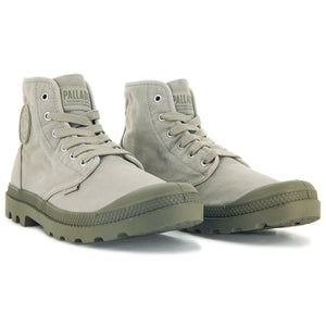 Pampa Hi Dune - Scarpe Stringate Profilo Alto Uomo Grigie PAS02352-297-M  PALLADIUM 