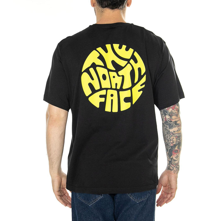 M S/S Festival Tee TNF Black - Maglietta Girocollo Uomo Nera NF0A8799JK31  THE NORTH FACE 