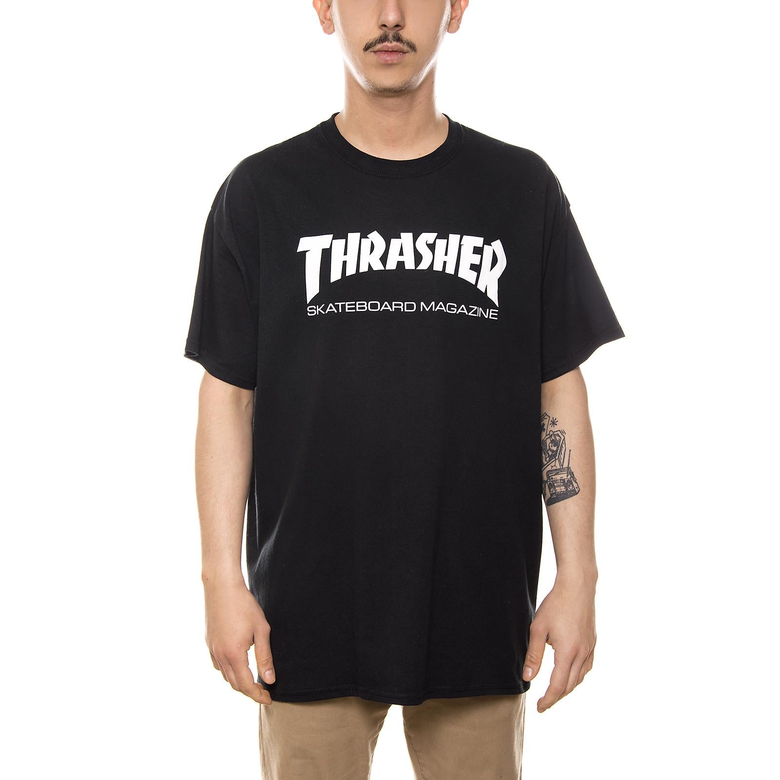 SKATE MAG BLACK 311027 BLK  THRASHER 