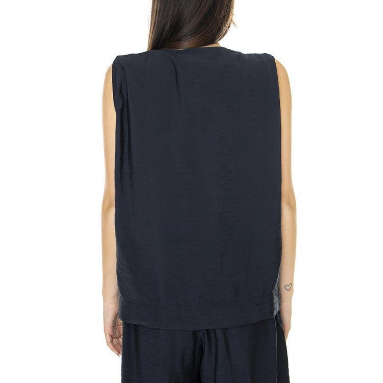 W' Stine Dark Navy - Top Smanicato Donna Blu 330551-240  ELVINE 