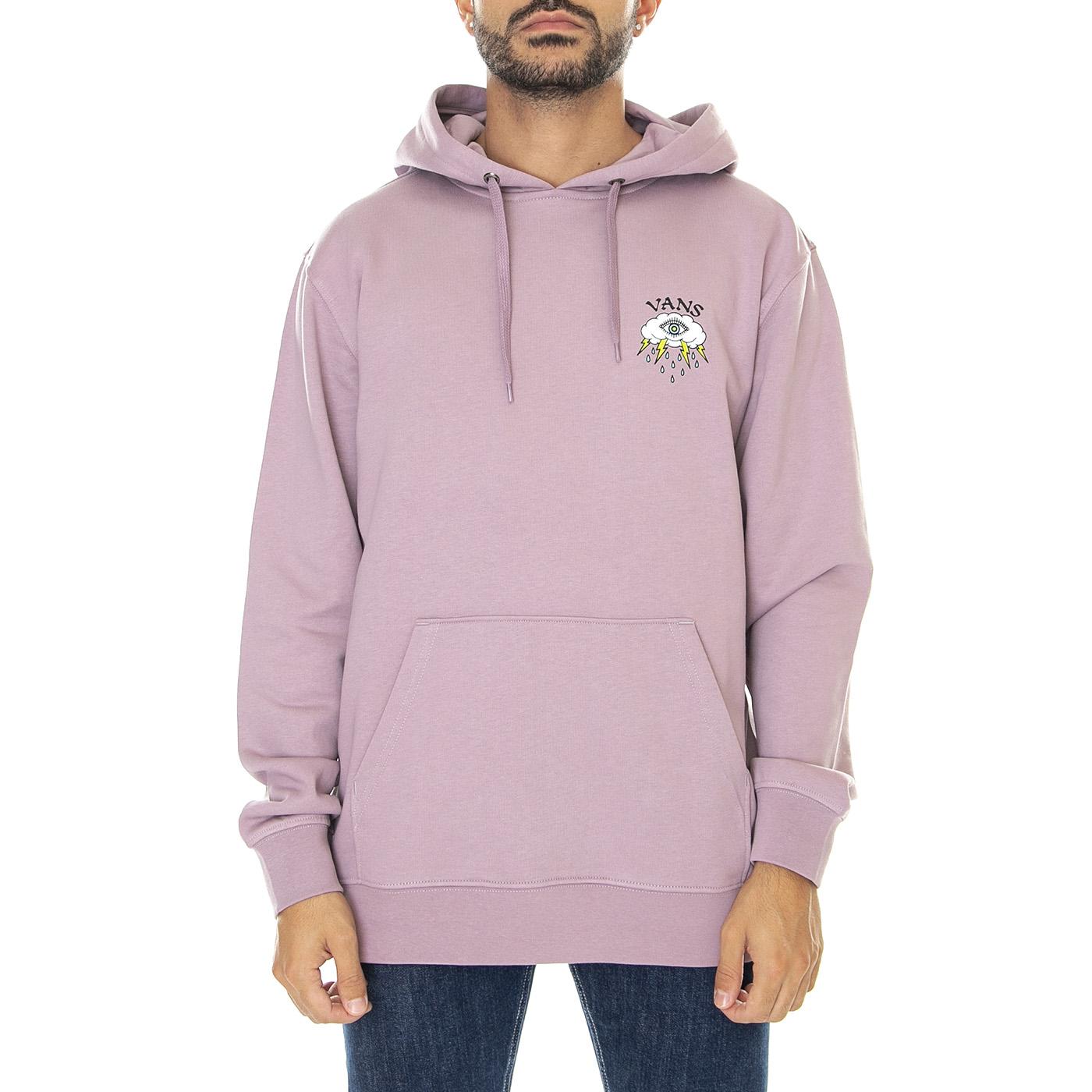 Storm Daze PO Elderberry - Felpa con Cappuccio Uomo Viola VN0A7TMKFWA1  VANS 