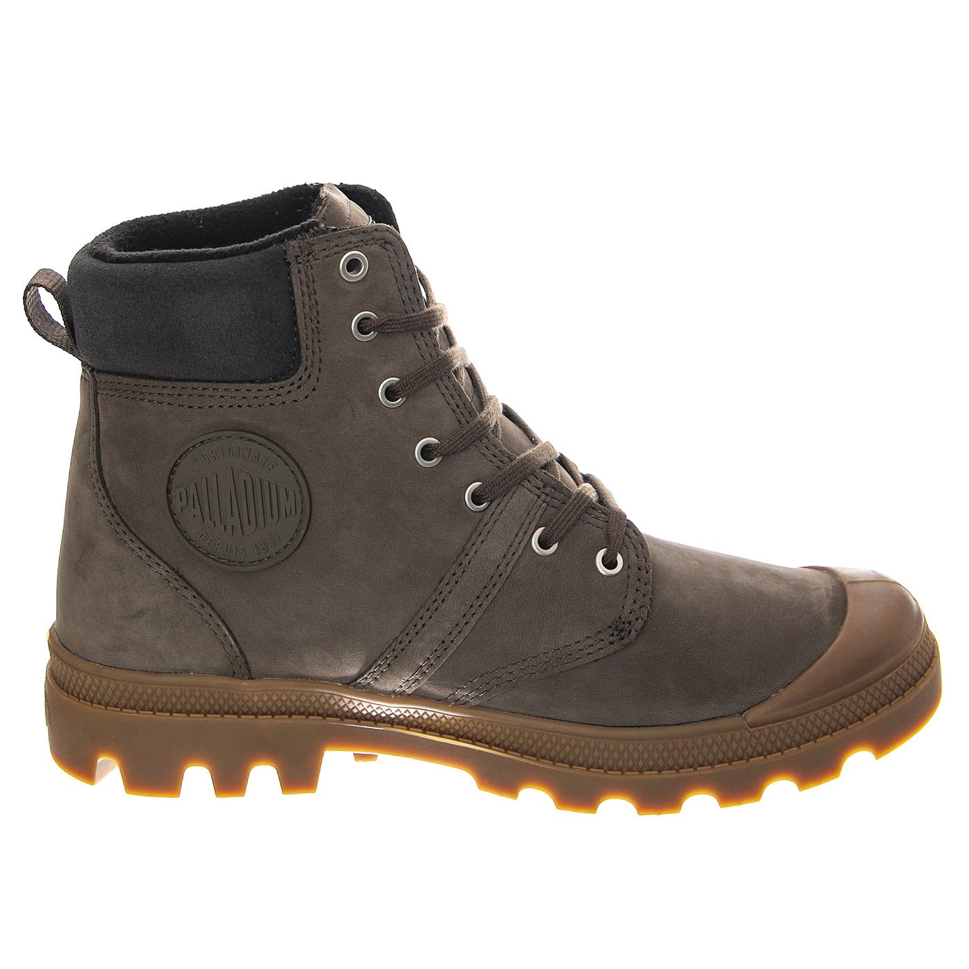 Pallabrousse Cuff WP + Cub - Stivaletti alla Caviglia Uomo Grigi PAS77982-236-M  PALLADIUM 