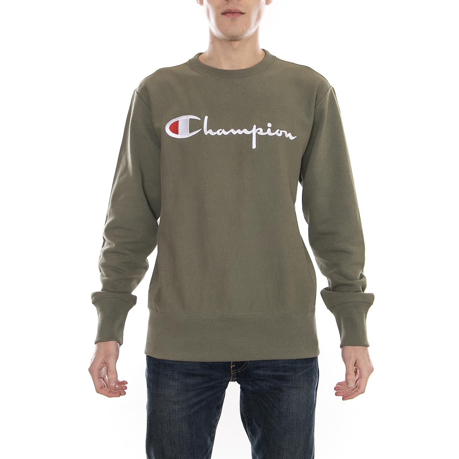 Crewneck Sweatshirt DTO Green 210975-GS518  CHAMPION 