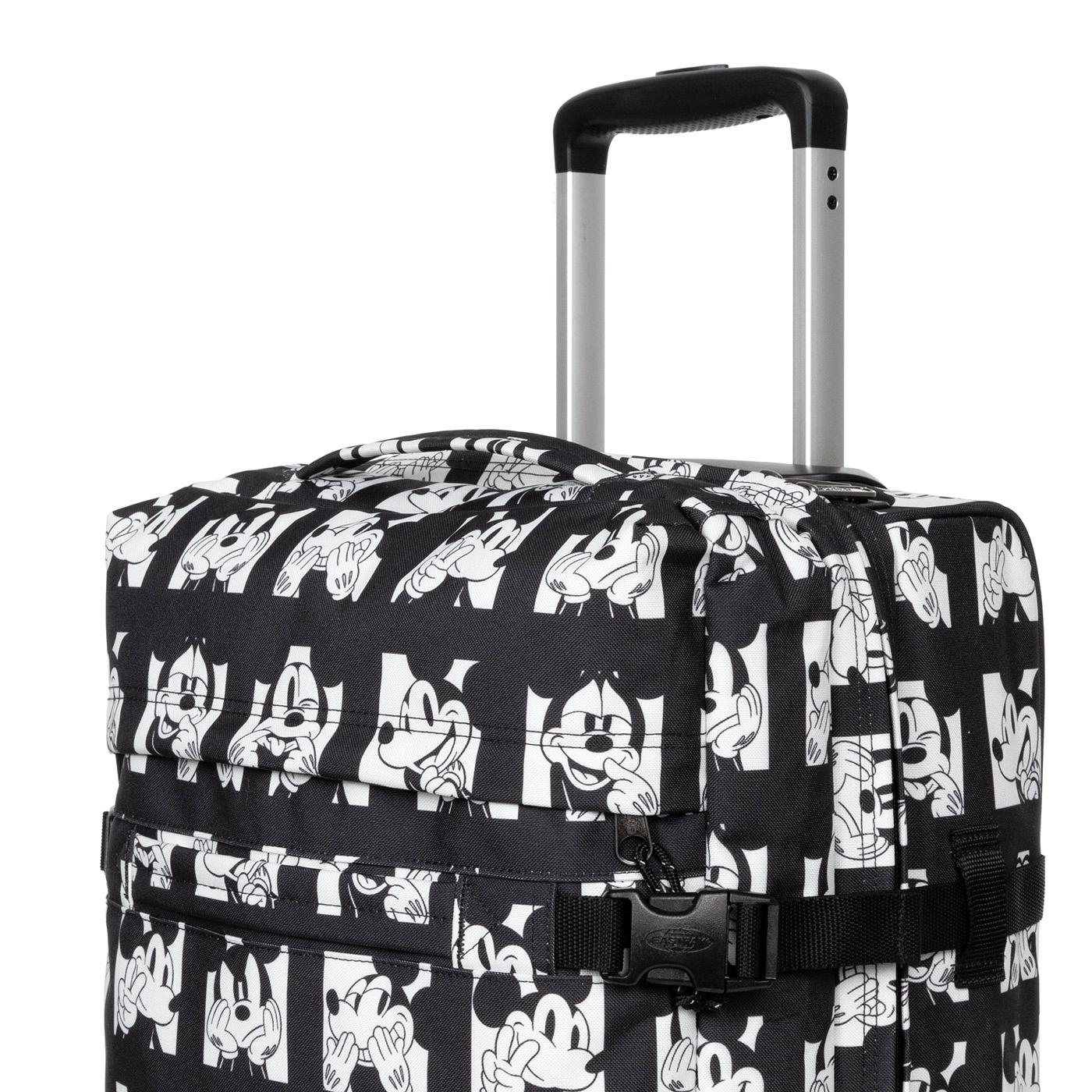 Transit'R S Micket Faces - Valigia Trolley Nera EK0A5BA79E11  EASTPAK 