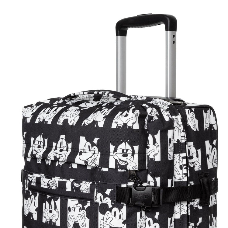 Transit'R S Micket Faces - Valigia Trolley Nera EK0A5BA79E11  EASTPAK 