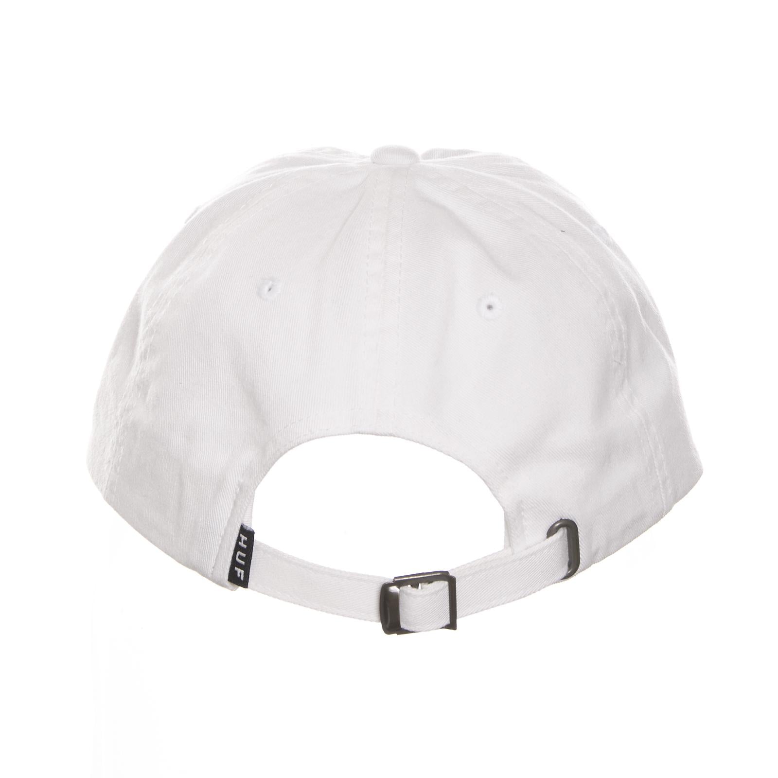 CIRCLE H CURVE VISOR 6 PANEL HT00018-WHITE  HUF 