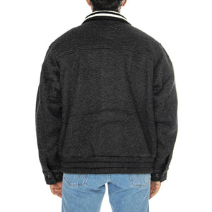 Saunders Blouson Jacket Black - Giacca Uomo Nera 121800571-BLK  OBEY 